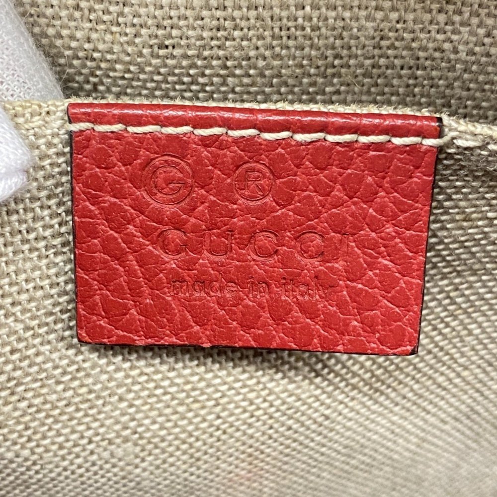 GUCCI Brown Canvas Shoulder Bag - Picture 5 of 12